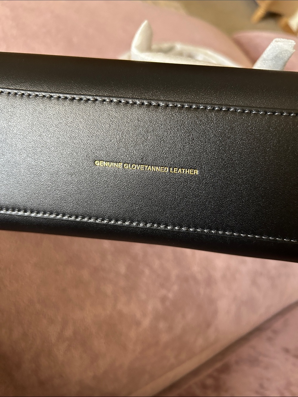 Coach Swing Zip Black Shoulder Bag with Gold Accent - Picture 5 of 10